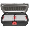 Rubbermaid Black Action Packer Lockable Latch Indoor and Outdoor Storage Box Container for Home, Garage, Backyard - 2 of 4