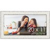 PosterPalooza | Ornate White Picture Frame - UV Acrylic, Backing Board, Hanging Hardware Included - 2 of 4