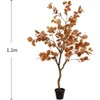 Artificial Eucalyptus Tree,Ficus Tree in Pot, Indoor Plant, Artificial Tree in Pot, Lifelike Plant for Living Room, Bedroom, Office, Room - 3 of 4