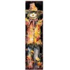 HomeRoots 36" Black And Orange Scarecrow Solid Wood Porch Sign - 4 of 4