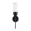 Capital Lighting Devon 1 - Light Wall Light in  Matte Black - 3 of 4