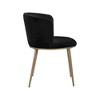 Meridian Furniture,Skylar Velvet Dining Chair, Set of 2 - 4 of 4