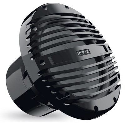 Hertz HMS-10-B-C 10" 250 Watts RMS 4-Ohm Marine Infinite Baffle Subwoofer, Black