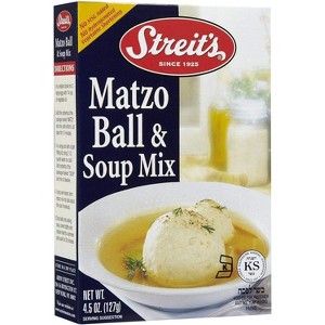 Streit's Matzo Ball & Soup Mix Kosher for Passover 4.5 oz. Pack of 6.6 - 1 of 1