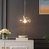 Wessley 11" Pendant - PND4152 - Clear/Nickel - Safavieh - 4 of 4