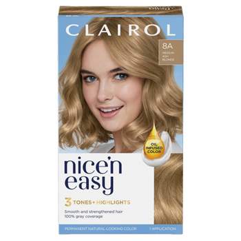 Clairol Nice'n Easy Permanent Hair Color Cream Kit - Blonde