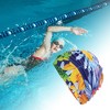 Unique Bargains Nylon Pleated Style Swimming Cap 1Pc - 2 of 4