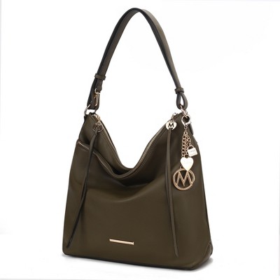 MKF Collection Elise Vegan Leather Women’s Hobo Bag by Mia K