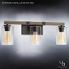 Urban Ambiance Luxury Vintage Bath Fixture,  8"H x 24"W,  Olde Bronze Finish, UHP2081 - 4 of 4