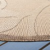 Courtyard CY2726 UV & Stain Resistant Non-Shedding Power Loomed Indoor/Outdoor Rugs - Safavieh - 3 of 3