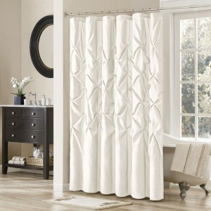 Tufted Semi-Sheer Shower Curtain - 1 of 4