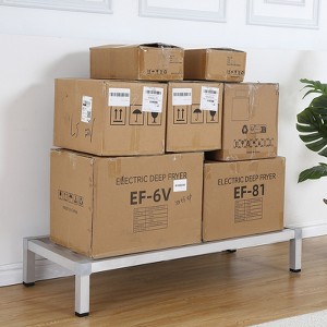 Aluminum Dunnage Rack | 1000 Lb Capacity | Low Shelf for Off-Floor Storage In Restaurants, Kitchens, Supermarkets, and Grocery Stores - 1 of 4