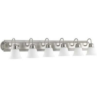 Quorum Lighting 6 - Light Vanity in  Satin Nickel