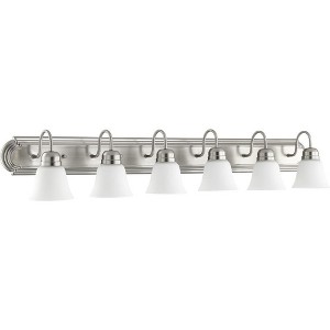 Quorum Lighting 6 - Light Vanity in  Satin Nickel - 1 of 1