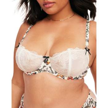 Elomi Women's Priya Plunge Bra - El4550 38g Vanilla : Target