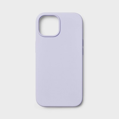 Apple iPhone16e/iPhone 15/iPhone 14/iPhone 13 Silicone Case with MagSafe - heyday™ Soft Purple
