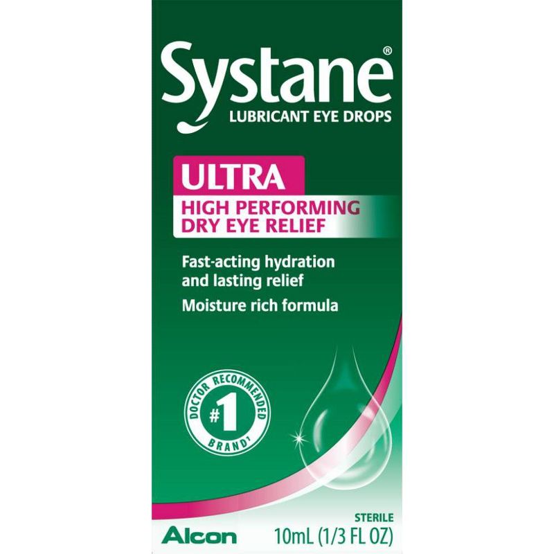 Systane Ultra Lubricant Eye Drops, 1 of 6
