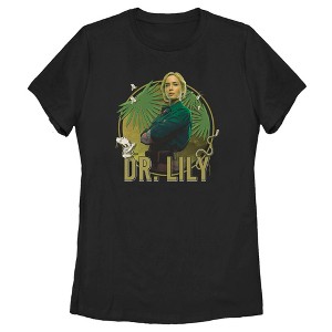 Women's Jungle Cruise Dr. Lily Portrait T-Shirt - 1 of 4