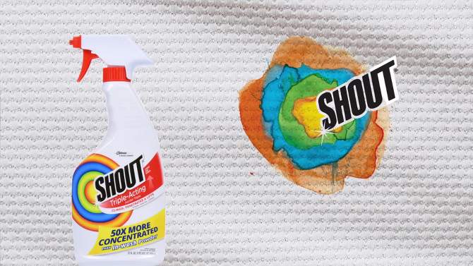Shout Triple-Acting Stain Remover Spray - 22 fl oz, 2 of 13, play video