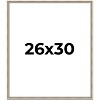 PosterPalooza | Classic Modern Silver Picture Frame - UV Acrylic, Foam Board Backing, Hanging Hardware - 2 of 4