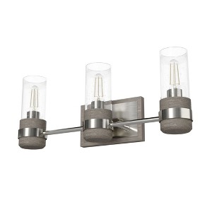 Hunter Fans River Mill 3 - Light Vanity in  Brushed Nickel - 1 of 1