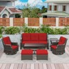 UPTIOT 7-Piece Outdoor Patio Conversation Set - 2 of 4