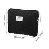 Unique Bargains Women's Portable Heart Makeup Bag 1 Pc - 2 of 3