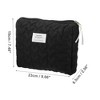 Unique Bargains Women's Portable Heart Makeup Bag 1 Pc - image 2 of 3