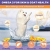 NATURE TARGET Dog Probiotics: 6B CFUs with prebiotics, enzymes, vitamins & Omega 3. Relieves diarrhea, gas, itch. Supports skin & immunity - 180 chews - 3 of 4