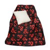 Dungeons & Dragons Ampersand Logo AOP Black Waterproof Quilted Camping Picnic Outdoor Blanket - 4 of 4