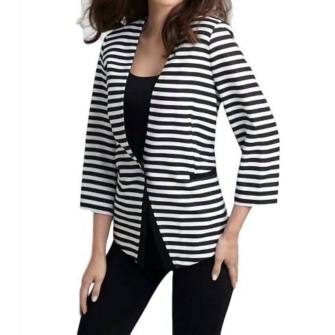 Women's Striped Blazer - ANGEL - image 1 of 2