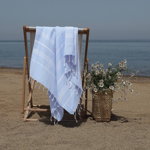Lucky Pestemal Beach Towel Sky Blue : Target
