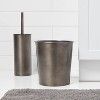 Metal Oil Rubbed Toilet Brush And Holder Set Bronze - Threshold™