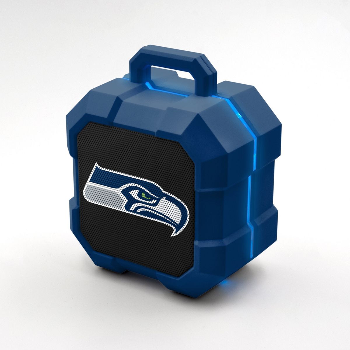 SOAR NFL Detroit Red Wings ShockBox LED Wireless Bluetooth Speaker- Washington Commanders
