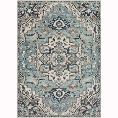 Mark & Day Acerra Woven Indoor Area Rugs Navy