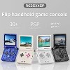 Voacle Flip Retro Handheld Game Console ,3.5 Inch IPS Screen Linux System (Silver-New) - 2 of 3