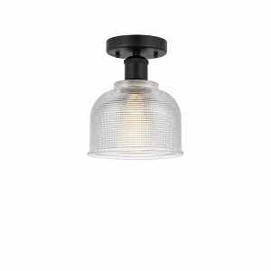 Dayton - 1 Light Semi-Flush Mount In Industrial Style-9.25 Inches Tall and 5.5 Inches Wide - 1 of 1