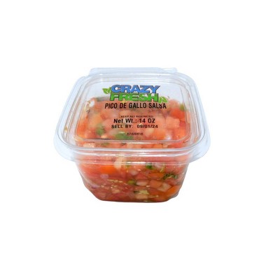 Crazy Fresh Pico De Gallo Salsa - 14oz