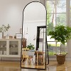 BEAUTYPEAK 71"x26" Arched Full Length Mirror with Stand, Wall Mounted Floor Mirror or Leaning Mirror for Bedroom or Living Room - 2 of 4