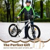 Whisen Kids Bike for 6-12 Years Old, 20 Inch Children's Bicycle for Boys Girls, 7-Speed Steel Frame, , Dual Disc Brakes - 3 of 4