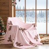 Lomsoe Christmas Flannel Blanket, Soft Blanket, Cozy Lightweight Throw Blanket for Couch Bed Sofa. - 2 of 4