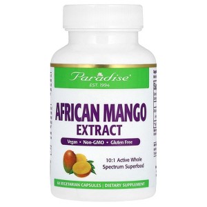 Paradise Herbs African Mango Extract, 150 mg, 60 Vegetarian Capsules - 1 of 2