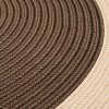 Colonial Mills Dolce Bordered Doormats - Toasted Brown 45” x 45” - 3 of 3