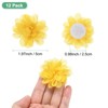 Unique Bargains Mesh Fabric Full Chiffon Flowers for DIY 12 Pcs - 3 of 4