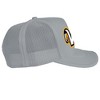 Official Virginia Commonwealth University Primary Logo Foam Snapback Trucker Hat - for Men and Women Grey, Grey, One Size - 3 of 4