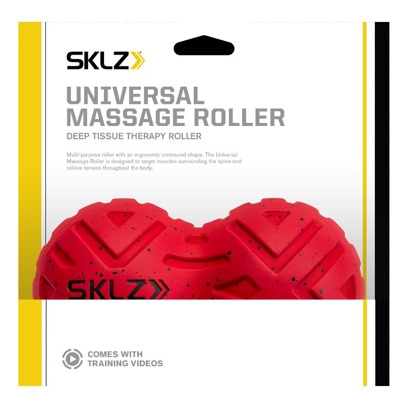 SKLZ Universal Massage Roller - Red/Black, 3 of 10
