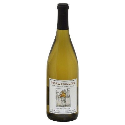 Toad Hollow Chardonnay White Wine - 750ml Bottle