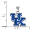 Black Bow Jewelry Sterling Silver Kentucky Wildcats NCAA Small Pendant - 2 of 3