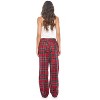 Casual Nights Women's Flannel Pajama Sleep Pants, Super Soft Plaid Pjs Bottoms - 4 of 4