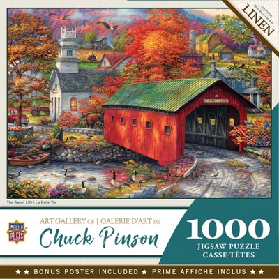 MasterPieces Inc Chuck Pinson The Sweet Life 1000 Piece Linen Jigsaw Puzzle